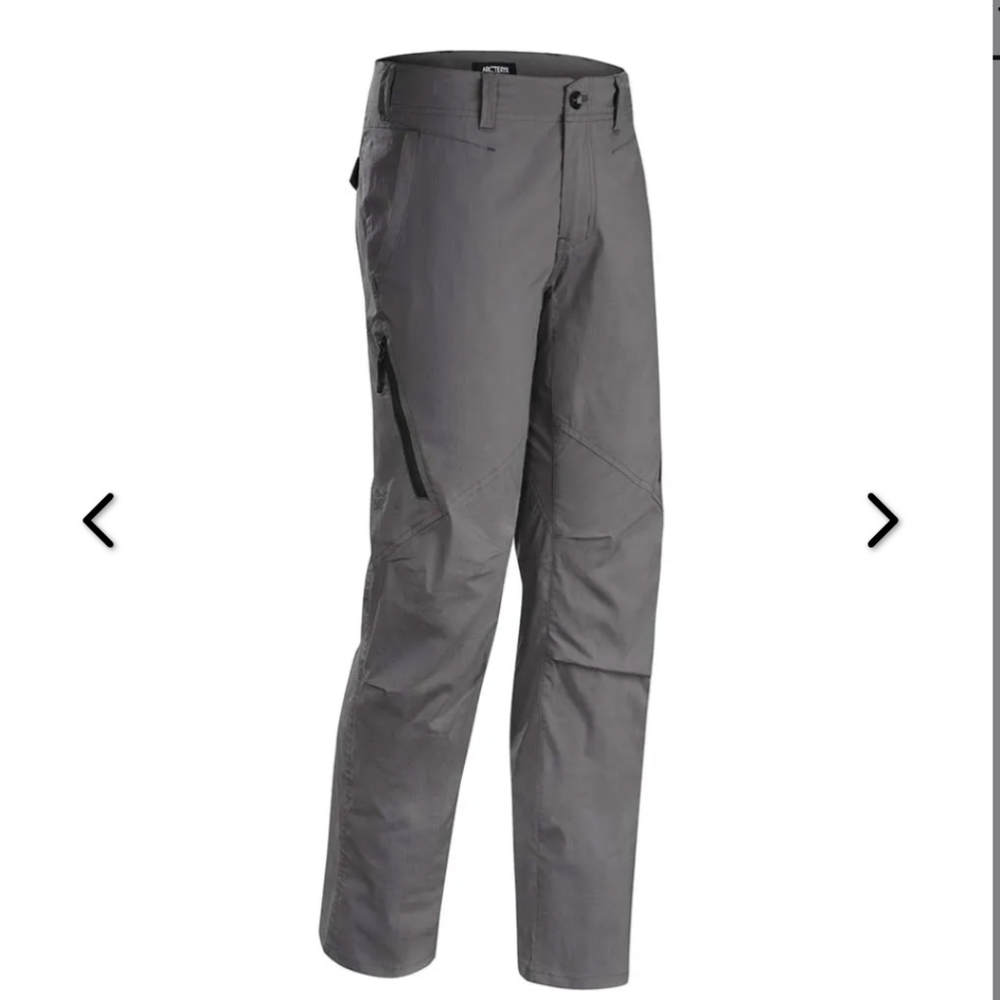 Arc’teryx Stowe Pants Men's Gray Outdoor 32 Waist